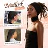2Pcs 28-inches Long Hair Weave Sleeve Cap Reusable Lightweight Breathable Stretchy Women Wig Cap Hairnet Box Braid Dreadlock Twists Braids Sleeve