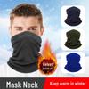 Winddichter Fleece-Nackengamasche: Multifunktionale warme Gesichtsmaske für Outdoor-Sportarten