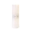 Classic European Style Ivory White Large Cylinder Scented Candle Wedding Hotel Decoration Unscented Rod Wax