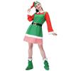 Elf Christmas Adults Cosplay Costume Couple Outfits Fancy Dress Party Role Play