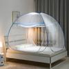 Mongolian Yurt Foldable Mosquito Net for Home & Dorm Bunk Beds - No Installation Needed