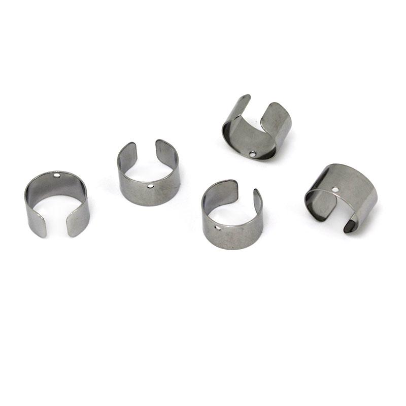 

20Pcs Stainless Steel Ear Clips Findings Body Jewelry Ear Cuffs Ear Clips No Piercing Earrings for Women Men DIY Jewelry Making