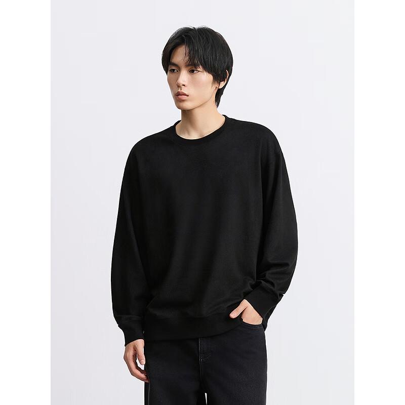 GXG Men's Letter Print Crewneck Sweatshirt