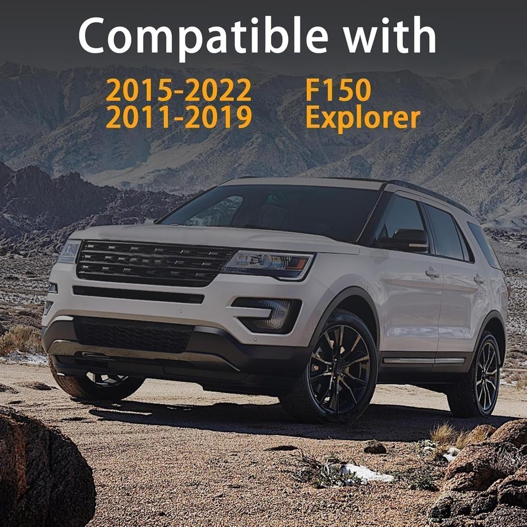 Fuel Door Pin with Gas Door Spring, Fuel Tank Repair Kit Compatible with Ford F150 2015- Explorer 2011- Loose Gas Cap Permanent Repair Fix