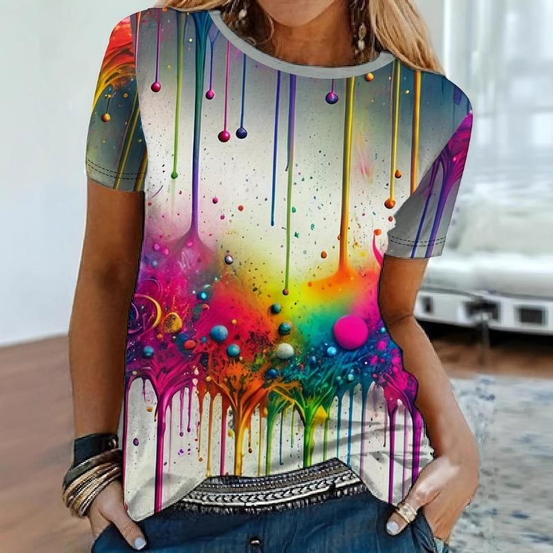 

Повседневный Универсальный Модный Тренд Повседневная Высококачественная Дышащая Футболка с Коротким Рукавом и Круглым Вырезом S