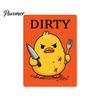 Cartoon Fridge Magnet Clean Dirty Dishwasher Magnet, Acrylic Animal Sign, Status Reminder Double-Sided & for Kitchen Decoration Sign