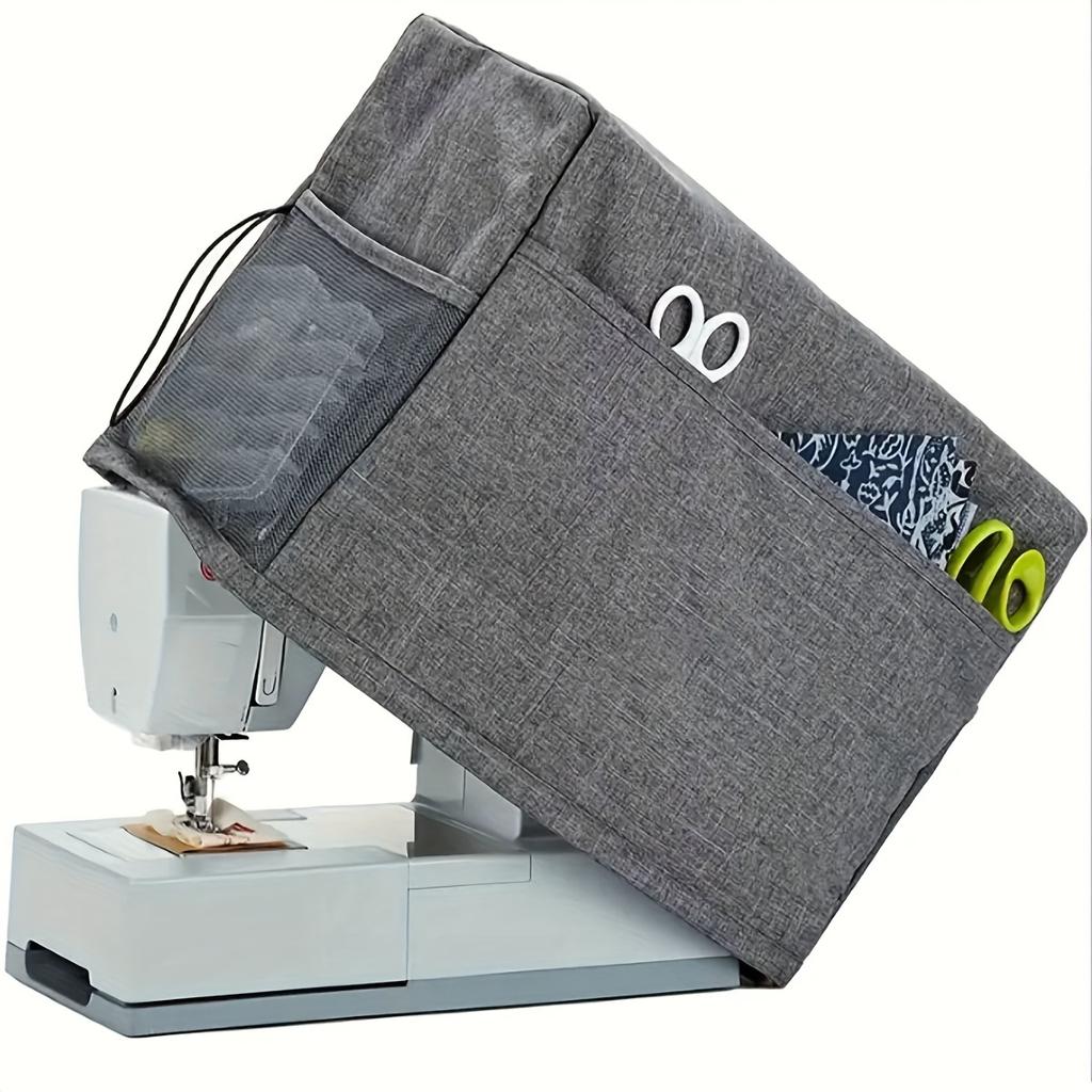 Gray household sewing dust cover set sewing tools storage bag for one pack