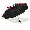 Crayon Shin-chan Characters Automatic Open/Close Umbrella Folding Umbrella,Portable Compact Perfect Gift for Birthday, Christmas0809171