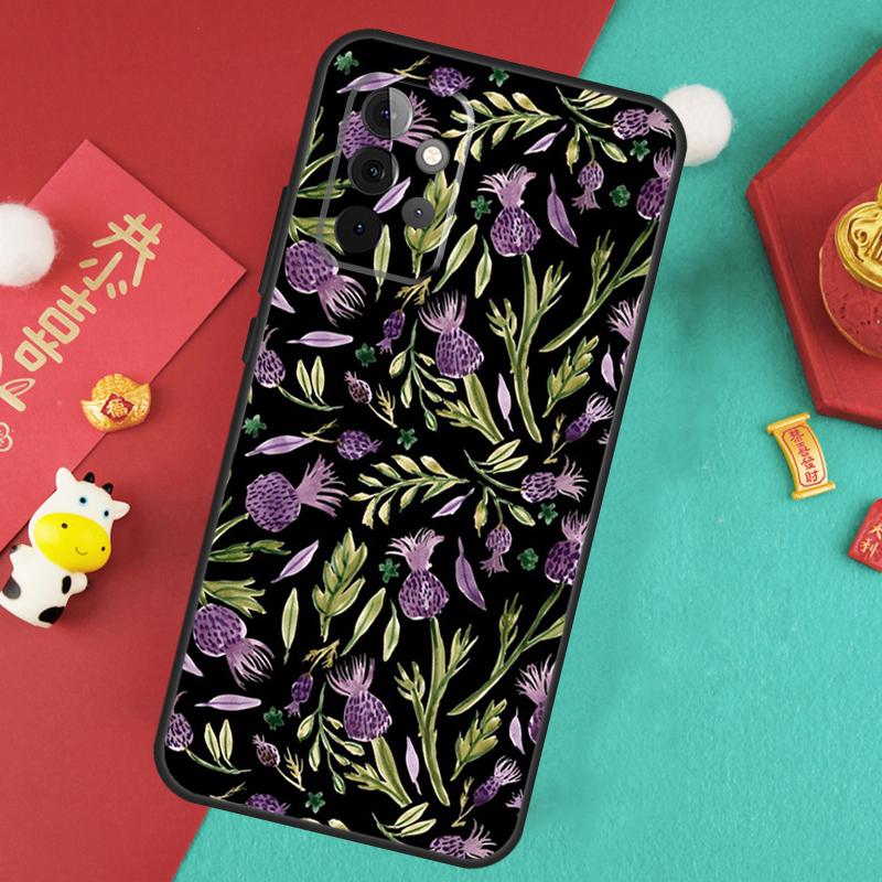 Outlander Thistle Sassenach Case For Samsung Galaxy A35 A55 A25 A15 A51 A71 A12 A32 A52 A13 A33 A53 A14 A34 A54 Cover