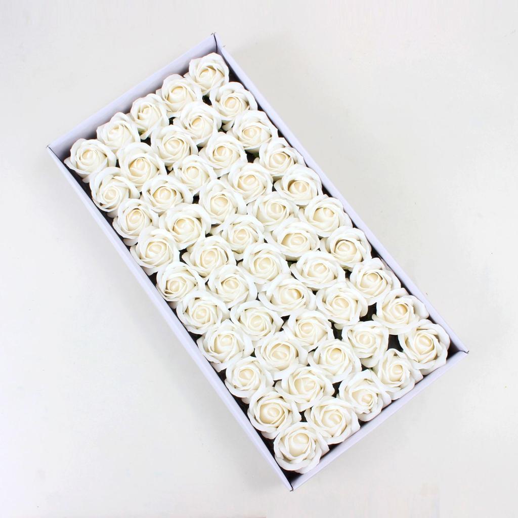 5 Stück/20 Stück Seifenrosenblume Hochzeit Wand Zuhause Garten Kranz Dekor Feiertagsparty DIY Geschenkbox Brautstrauß Handgelenksblume Teile