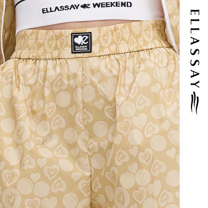 ELLASSAY Women's Heart Logo Versatile Shorts