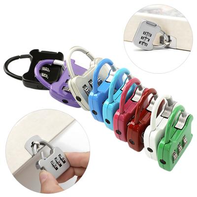 Yousheng 3 Digit Combination Password Lock Easy To Use Multipurpose Backpack Padlock Portable Mini Carrying Password Lock