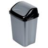 Kosz na Śmieci Odpady Plastikowy Uchylny Biurowy Łazienkowy Kuchenny 10L