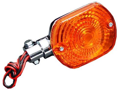 PMC 81-4151 Motorcycle Turn Signal FX Type Turn Signal ASSY Orange Rear 1pc