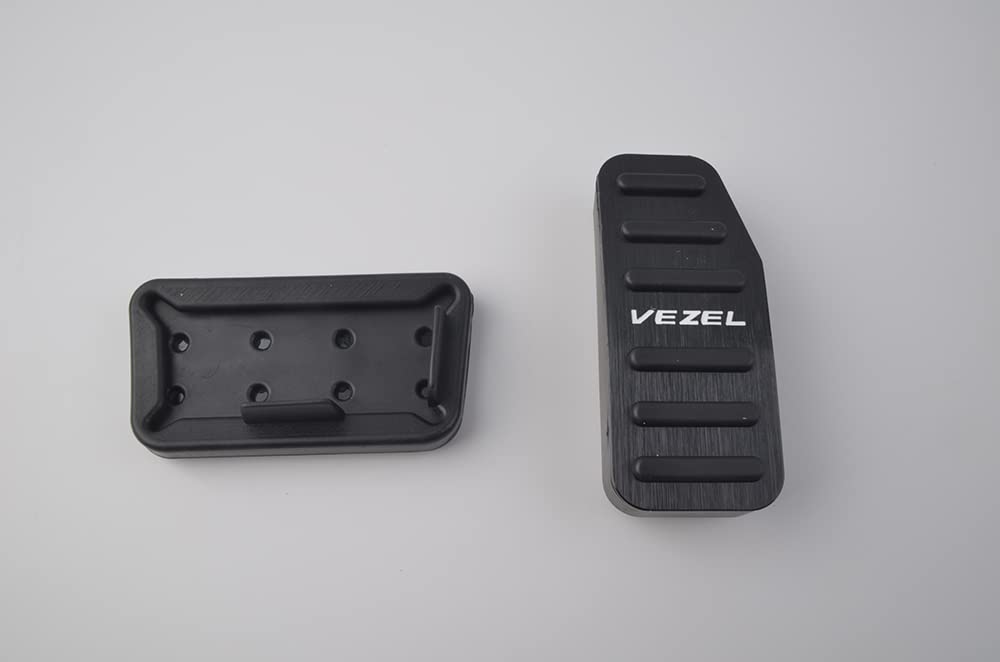 Honda Vezel AT Universal Aluminum Pedal Cover, No Tools Required, Easy Installation, Brake Cover,