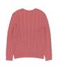 POLO RALPH LAUREN Cable Knit Cotton Sweater - Red