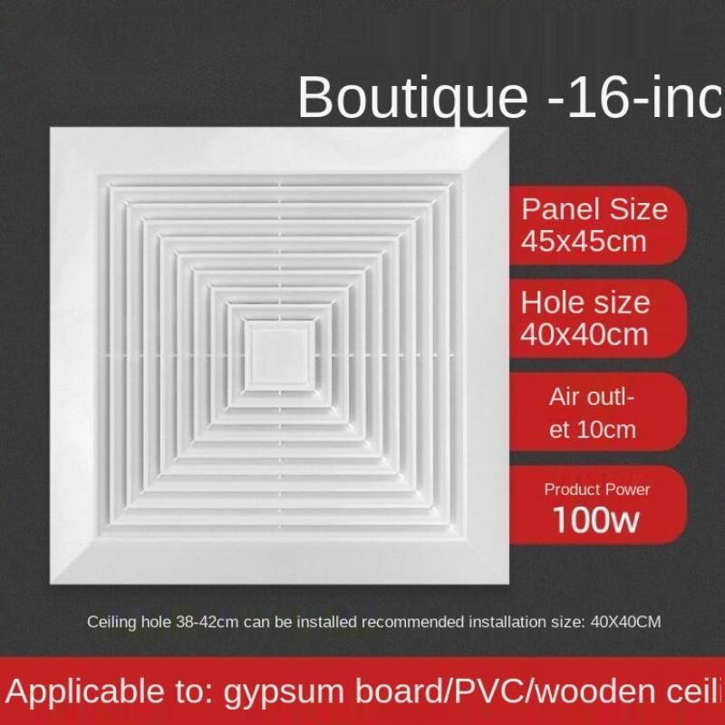 Kitchen Bathroom Ventilator Toilet Ceiling Ventilating Fan Household Mute Integrated Ceiling Exhaust Fan