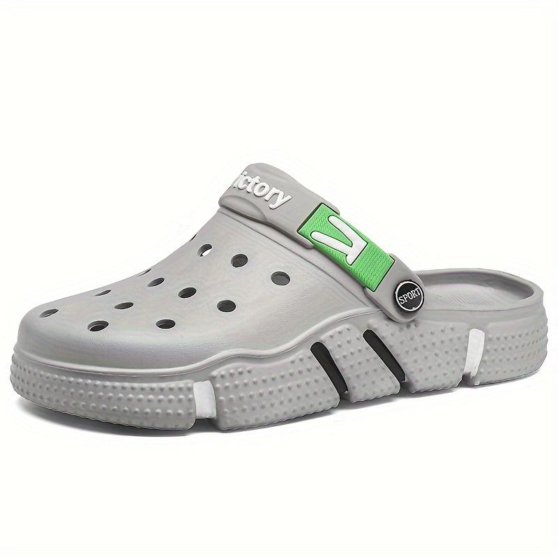 Men's Casual Comfortable Soft Sole Clogs, Breathable Lightweight Clogs for Indoor Outdoor Beach, Summer