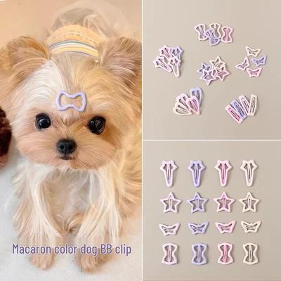 Yorkshire Terrier Maltese Puppy Nose Clip Hair Clip for Small Dogs