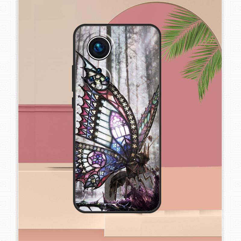 Colorful Butterfly Case For Honor Magic 5 6 7 8 Pro Honor 400 Lite 200 X9c X9b X9a X8b X8a X8c 50 70 90 Cover