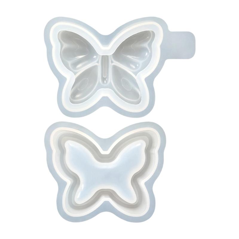 

Силиконовая форма для DIY шкатулки-коробки для хранения украшений из смолы в форме бантика с крышкой. Идеально подходит для сережек, колец и мелких безделушек.