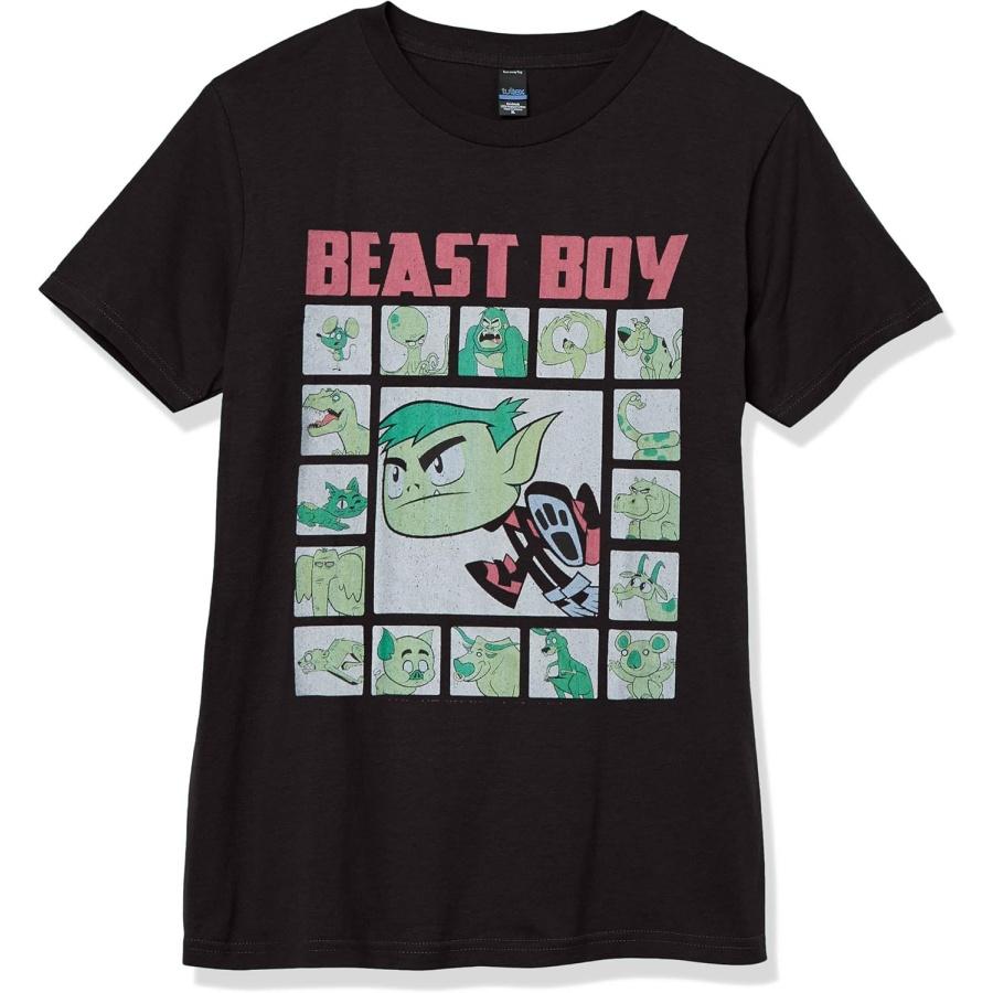 WARNER BROS Teen Titans Go Beastboy Boxup Boy s Premium Solid Crew Tee S