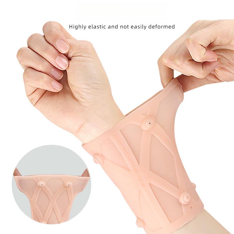 SEBS Magnet Wrist Guards, Outdoor Running, Cycling, Sports, Compression Arm Guards, Soft Stretch Fit Sports Gloves