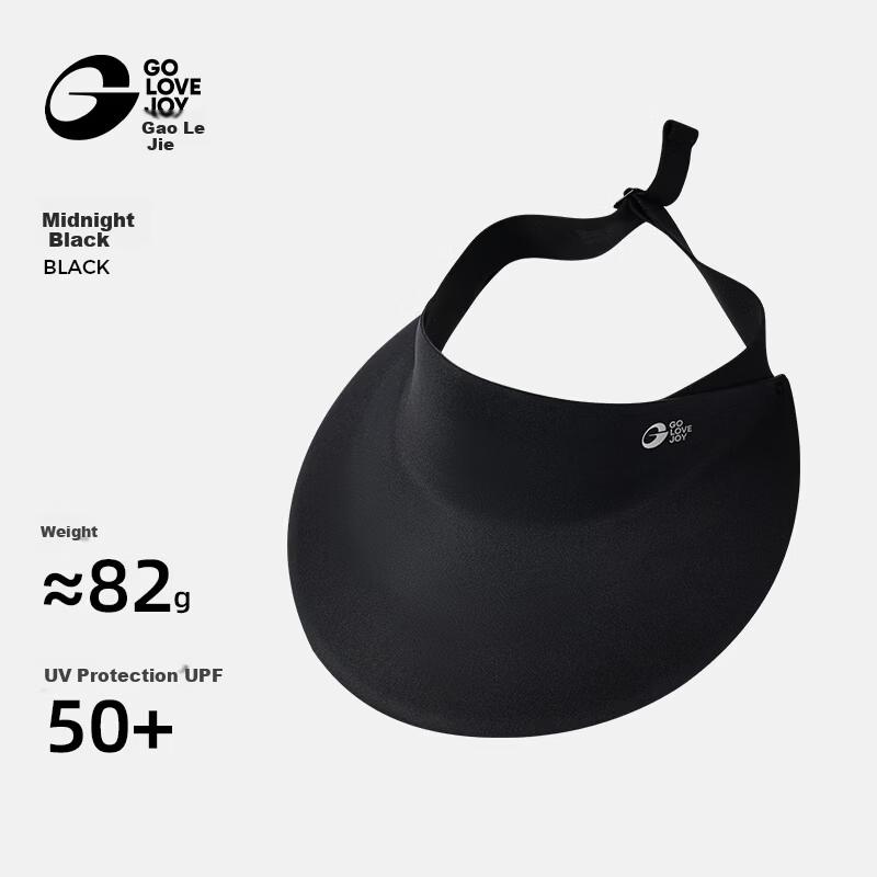 GOLOVEJOY Sun Protection Hat Open Top Summer Outdoor Sports Cycling Commuting Sunshade Wide Brim Foldable