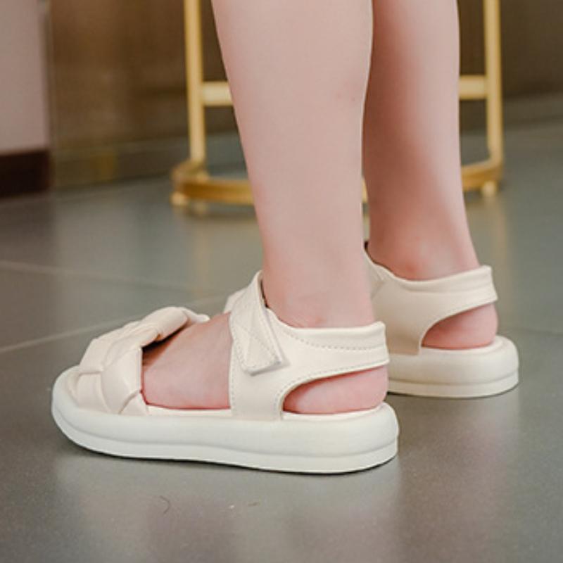 Children's Shoes, Girls' Sandals, Summer Fashion, Sports, Flat Bottomed, Medium To Large Size, Children's and Girls' School Beach Shoes