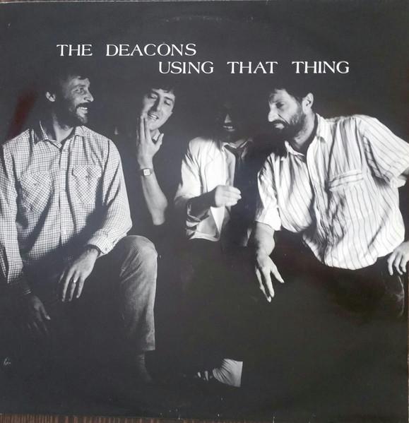 

LP Record DEACONS - Using That Thing TAP7 Taptag Records 1987 UK Folk Used