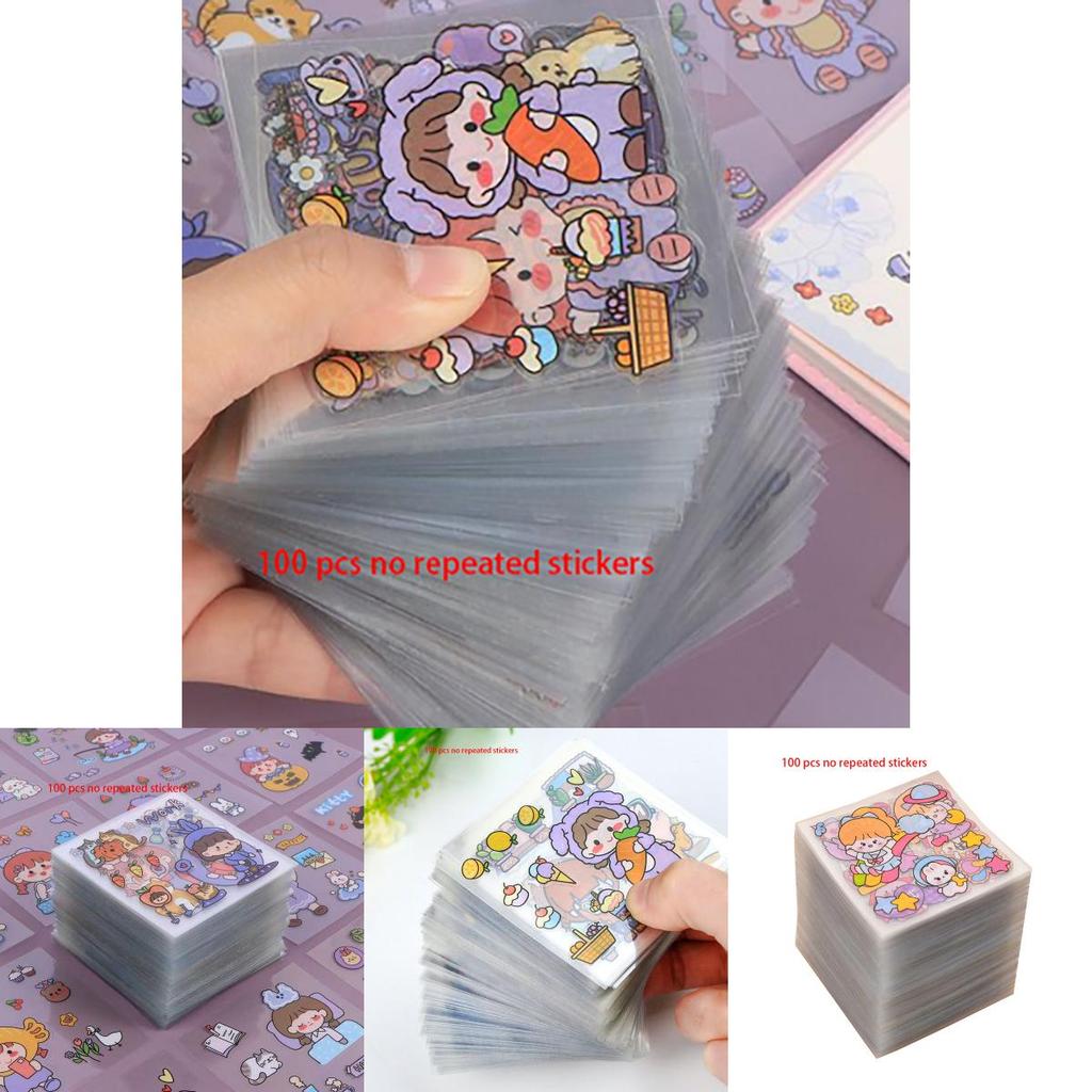 Cute Cartoon Waterproof Pet Stickers For Notebook And Phone Decoration 20 Unique Designs