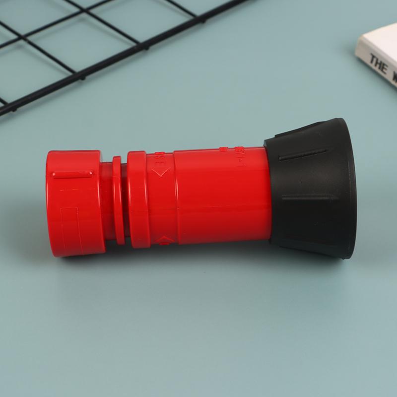 Fire Hose Nozzle 1-1/2Inch Heavy Duty Nozzle High Pressure Pump Sprinkler Outdoor Garden Hose Spray Nozzle Watering Sprinkler