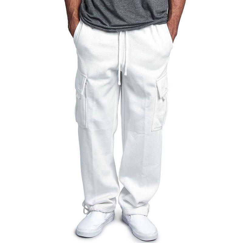 Sport Mens Pants Long Trousers Tracksuit Gym Casual Workout Sweatpants Joggers
