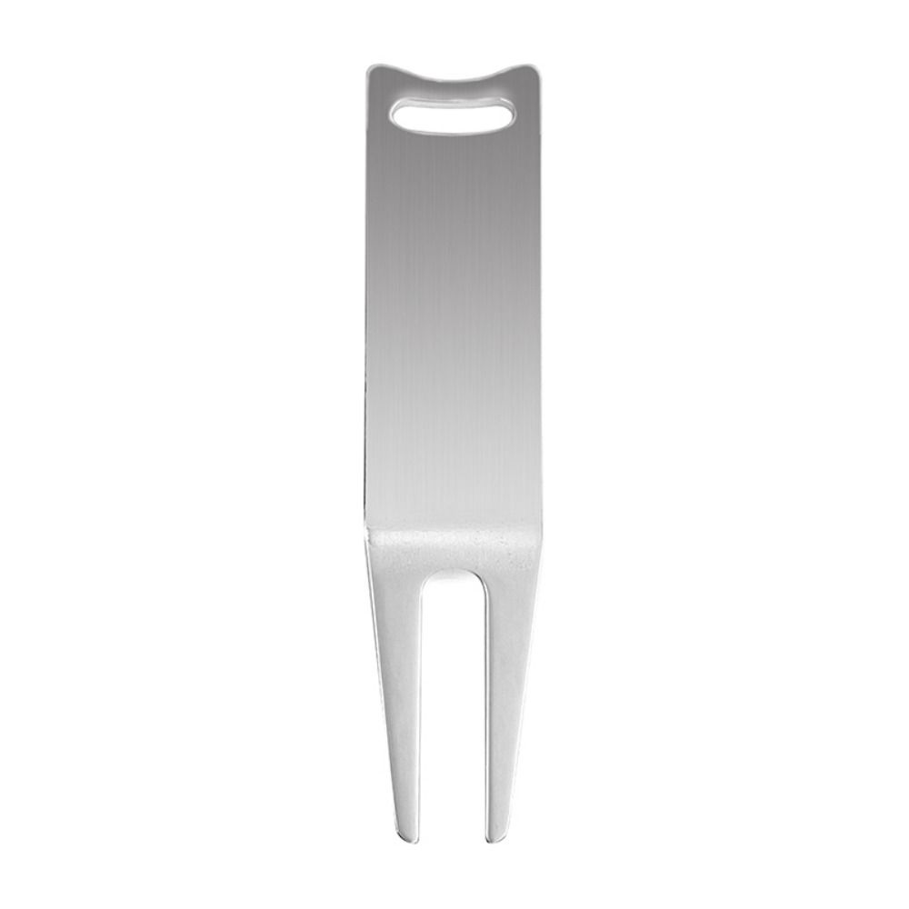 Bent Golf Fork Metal Golf Accessories for Golf Repair Course Grass Maintenance Golfing Divot Repair Tool