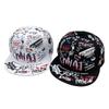 Cartoon Graffiti Print Kappe Persönlichkeit Street Trend Männer und Frauen Flache Hip Hop Kappe Baseballkappe