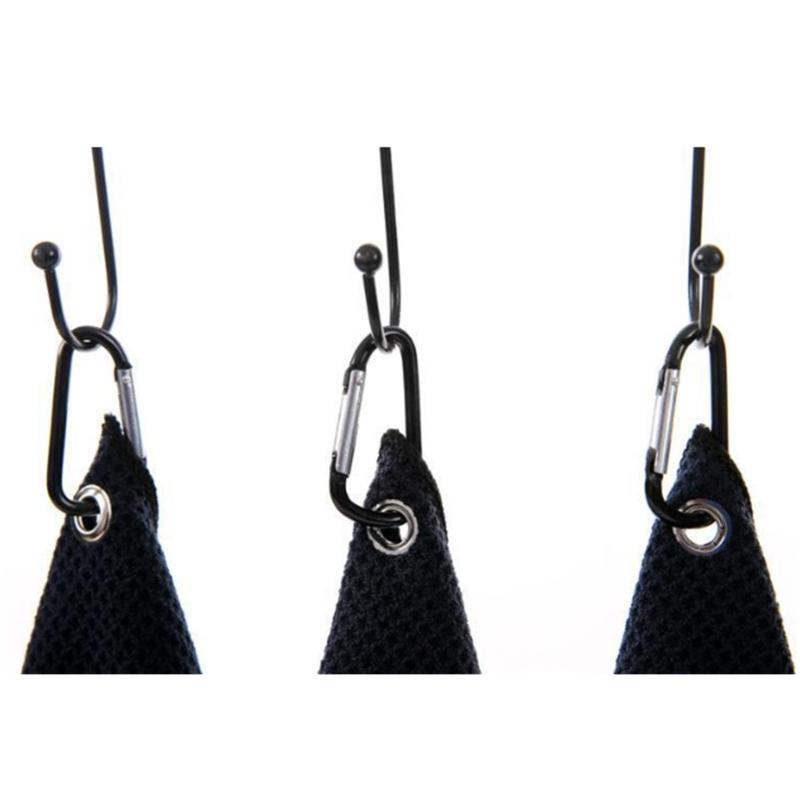 Water Absorption Golfs Club Head Cloth Cleaner Golf Ball Clean Towel Wipe Cloth