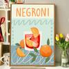 Cocktail Color Block Hand Mojito Wall Art Canvas Painting Nordic Posters And Print Abstract Wall Decor For Home Decor Unframed