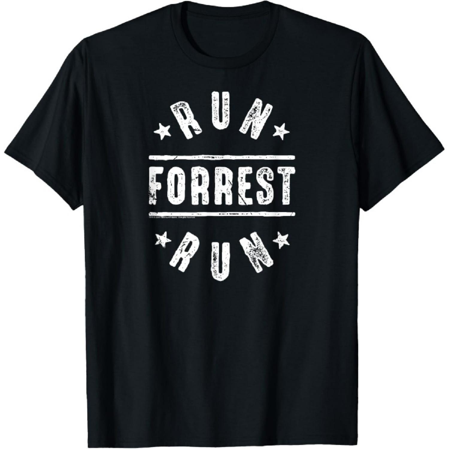 Forrest Gump Run Forrest Run Circle T-Shirt XXXXXL чёрный