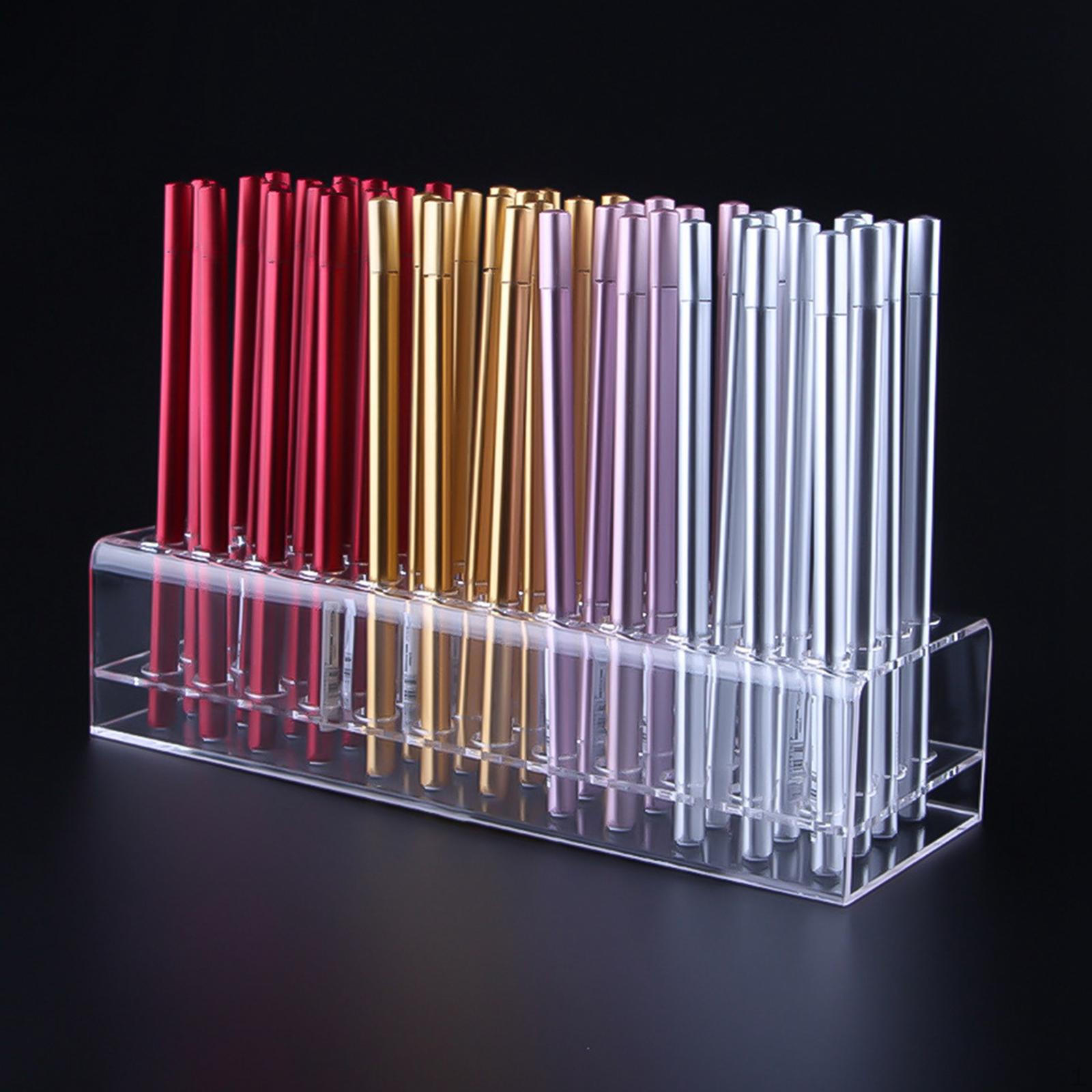 

Органайзер для макияжа, держатель для кисти, 40 отверстий, подставка для ручки, органайзер для карандашей, органайзер для бровей