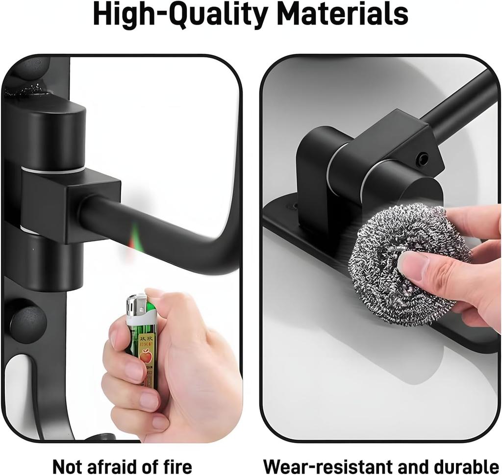 180° Rotating Motorcycle Helmet Rack Wall Mounted With Double Hook Detachable Bicycle Helmet Display Rack for Phone Storage