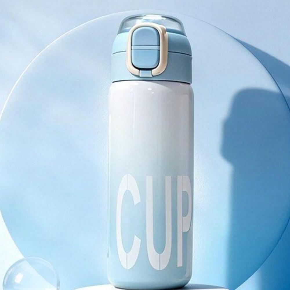 Isolierte Flasche mit großem Fassungsvermögen, auslaufsicherer Thermobecher, Sport-Wasserflasche für Outdoor-Aktivitäten