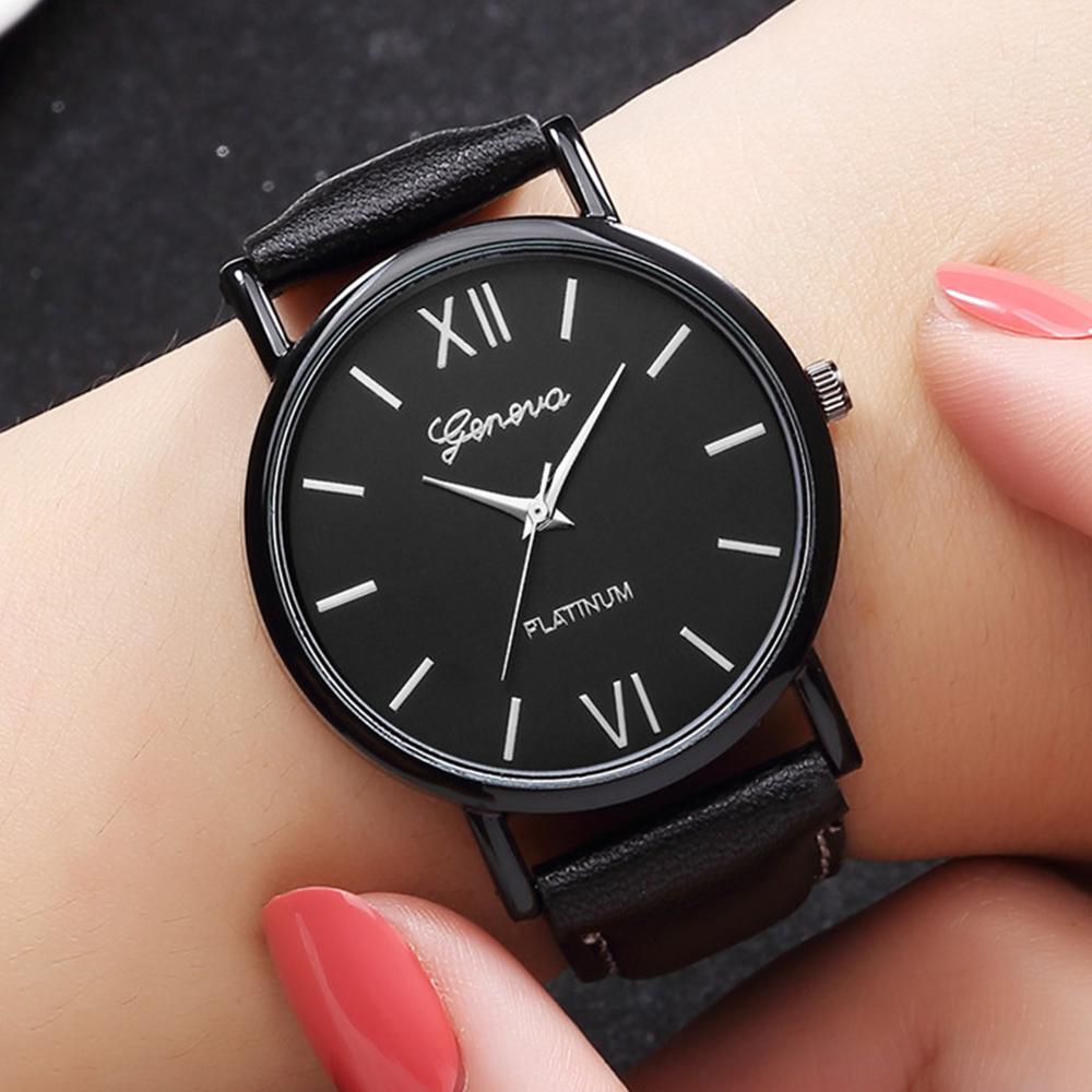 Men Watch Leather Sports Minimalism Fashion Rose Gold Dial Quartz Casual Electronic Mens Watches Male Clock Orologio Uomo