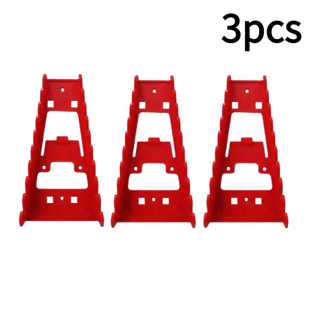 1/3PC Wrench Organizer Plastic Wrench Organizer Tray Sockets Red Black Storage Tools Rack Sorter Standard Spanner Wrench Holders
