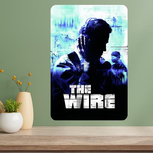 The Wire Classic TV Show Metal Poster Sign 20x30cm(7.8x11.8inch)