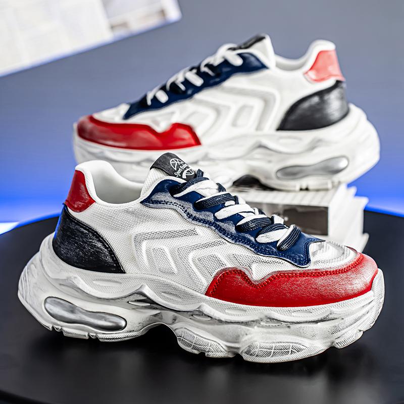 Men's Shoes Daddy Thick-soled Running Shoes Fashion Casual Sports Shoes