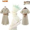 Dr.stone Anime Cosplay Kostüm Set Komplettanzug Cosplay für Shi God Senku