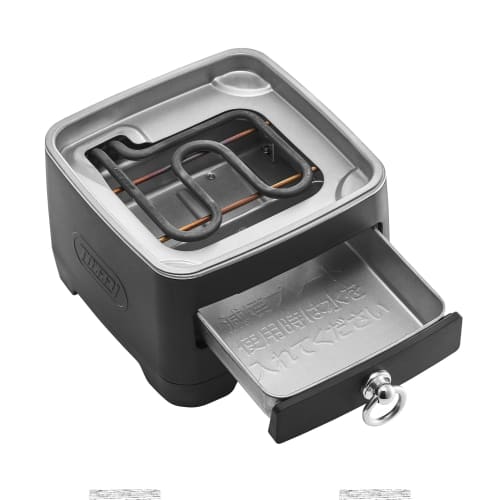 Toffy Hot Skillet K-SK1, Perfect for Camping Cooking at Home, Direct Flame, Heat Retention, Heavy-Duty Skillet, Low-Salt Yakiniku, Waterless Recipes,