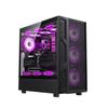 ATX Gaming PC Case with Side Window & 360° Water Cooling Capability