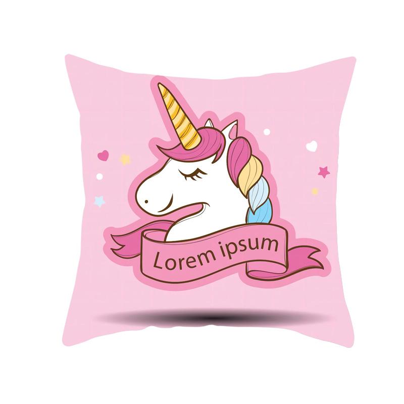 unicorn shaped pillow