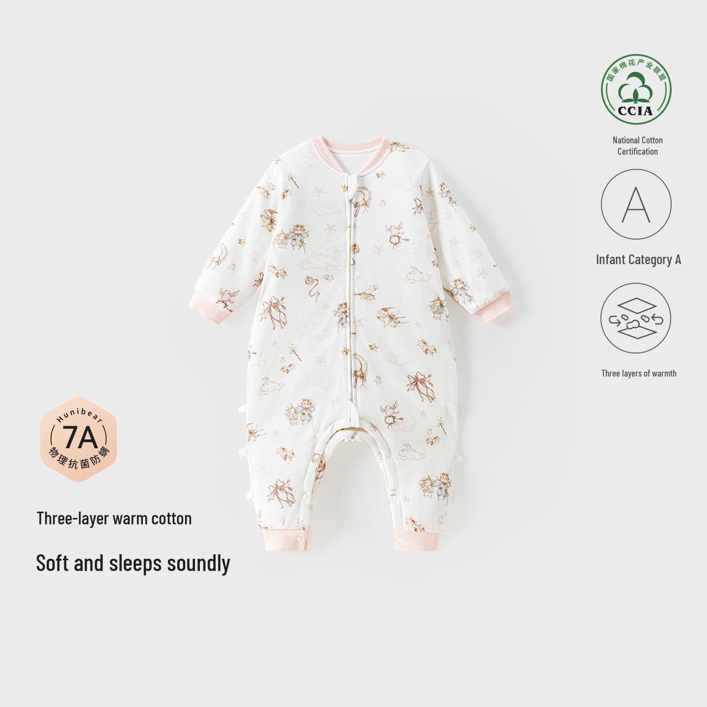 

Baby Jumpsuit Sleeping Bag with Legs - Warm for Boys & Girls, All Seasons 100 cm